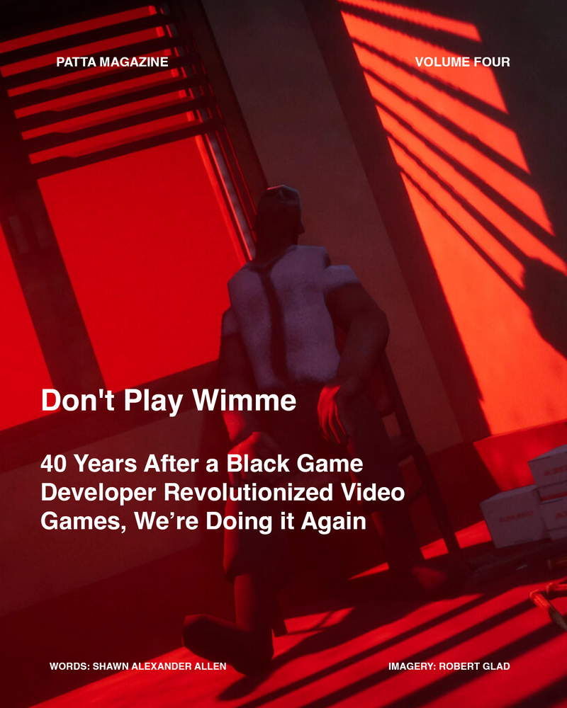 Shawn Alexander Allen for Patta Magazine