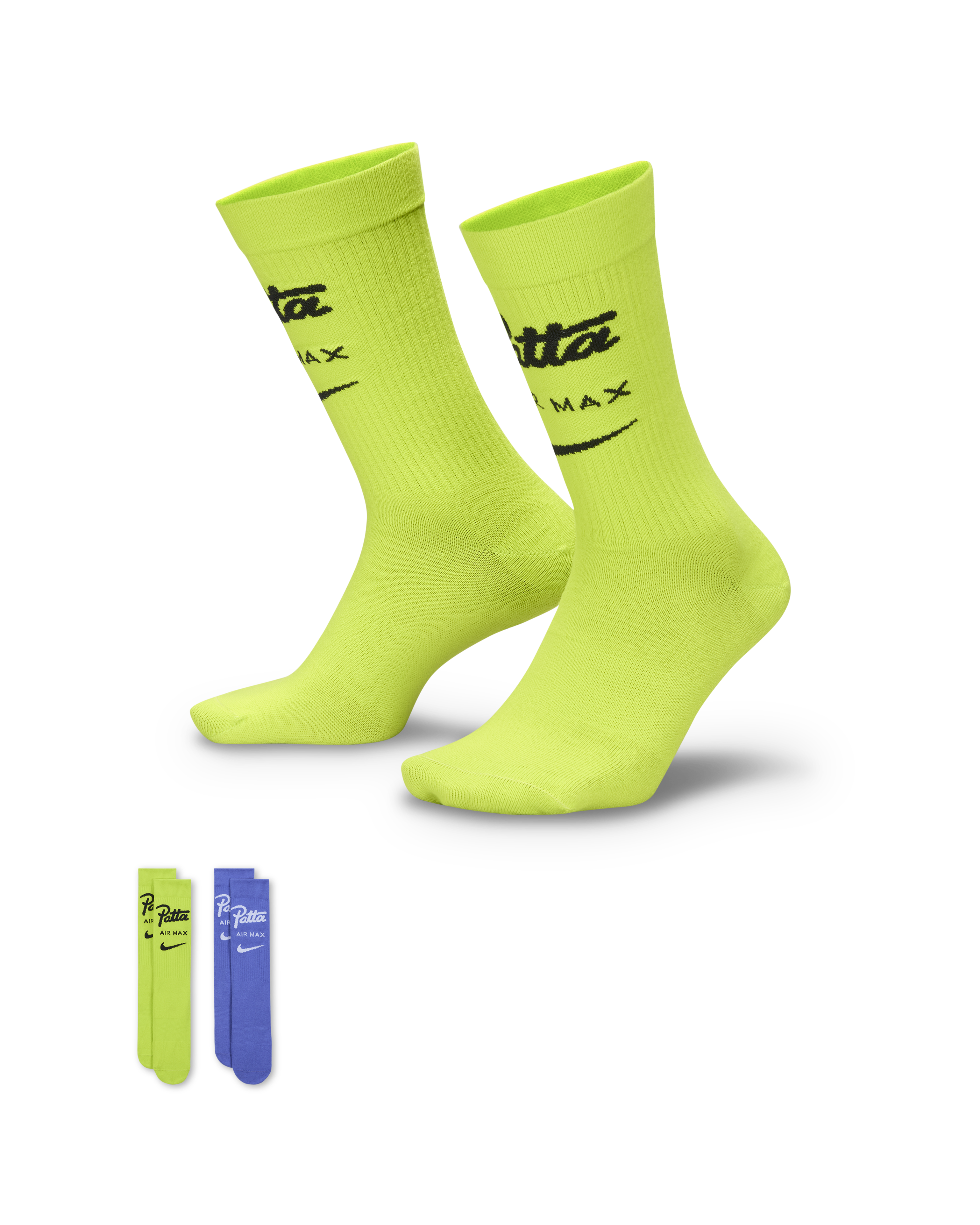 レッグウェア Nike Patta Crew Socks (2 Pairs) 25-27cm Nike Patta Crew Socks (2 Pairs) 25-27cm - メルカリ