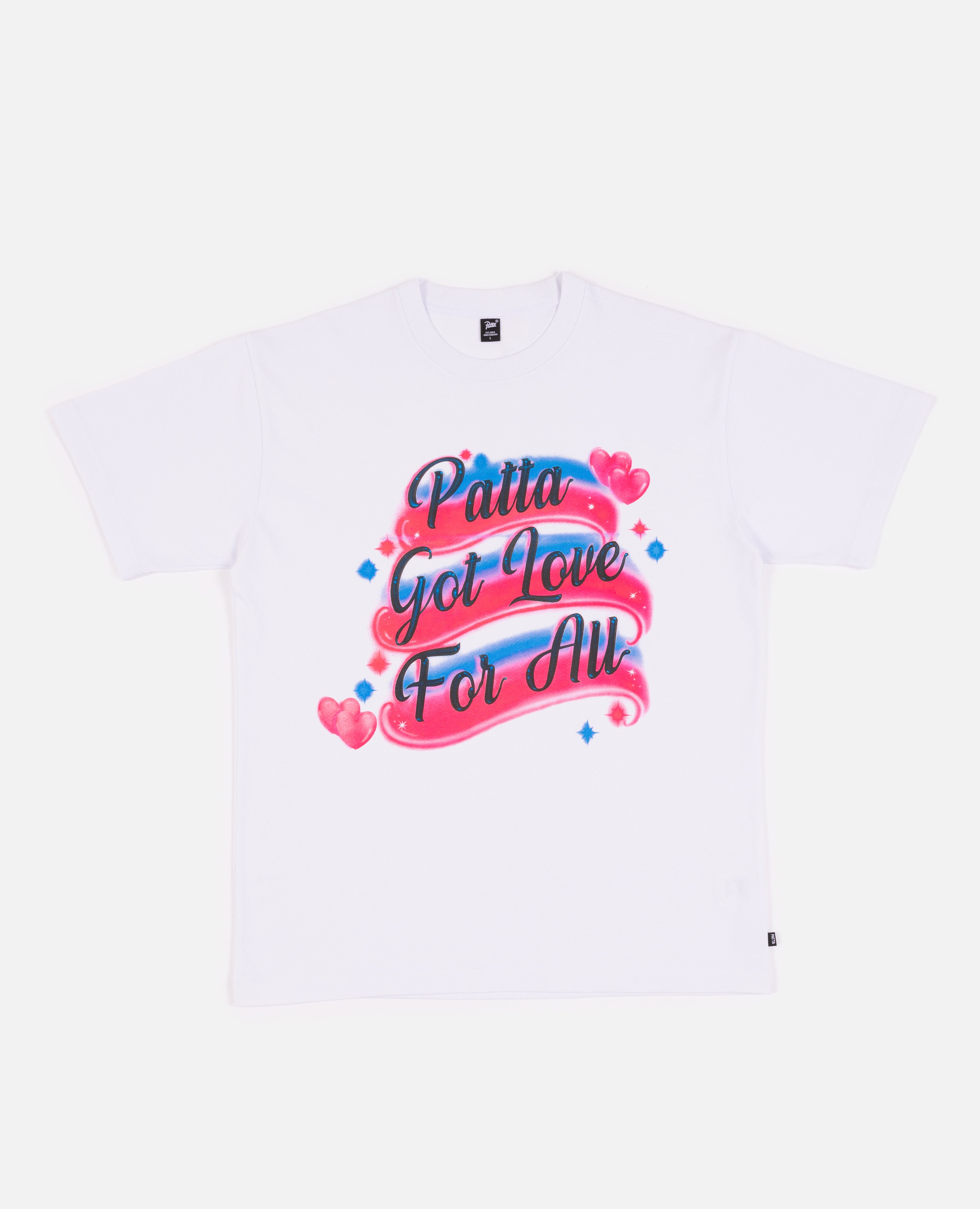 Patta Airbrush T Shirt White Patta UK