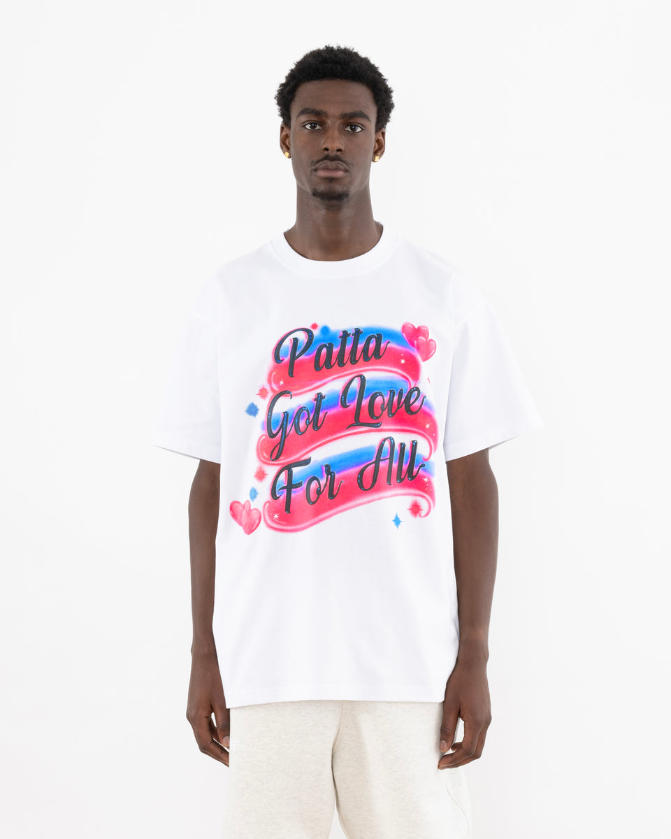 Patta Airbrush T Shirt White Patta UK