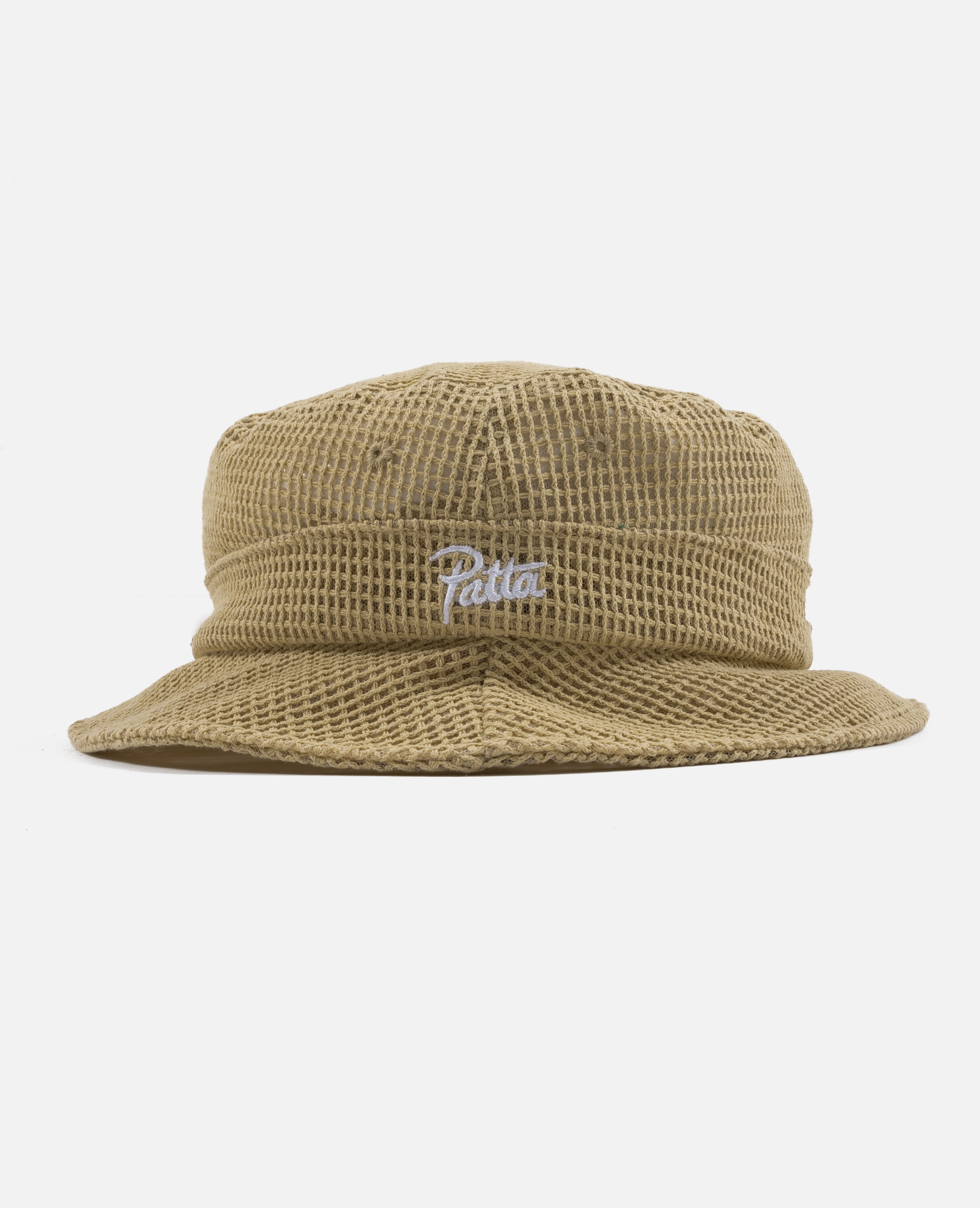 Patta Mesh Bucket Hat (Pale Khaki) – Patta UK