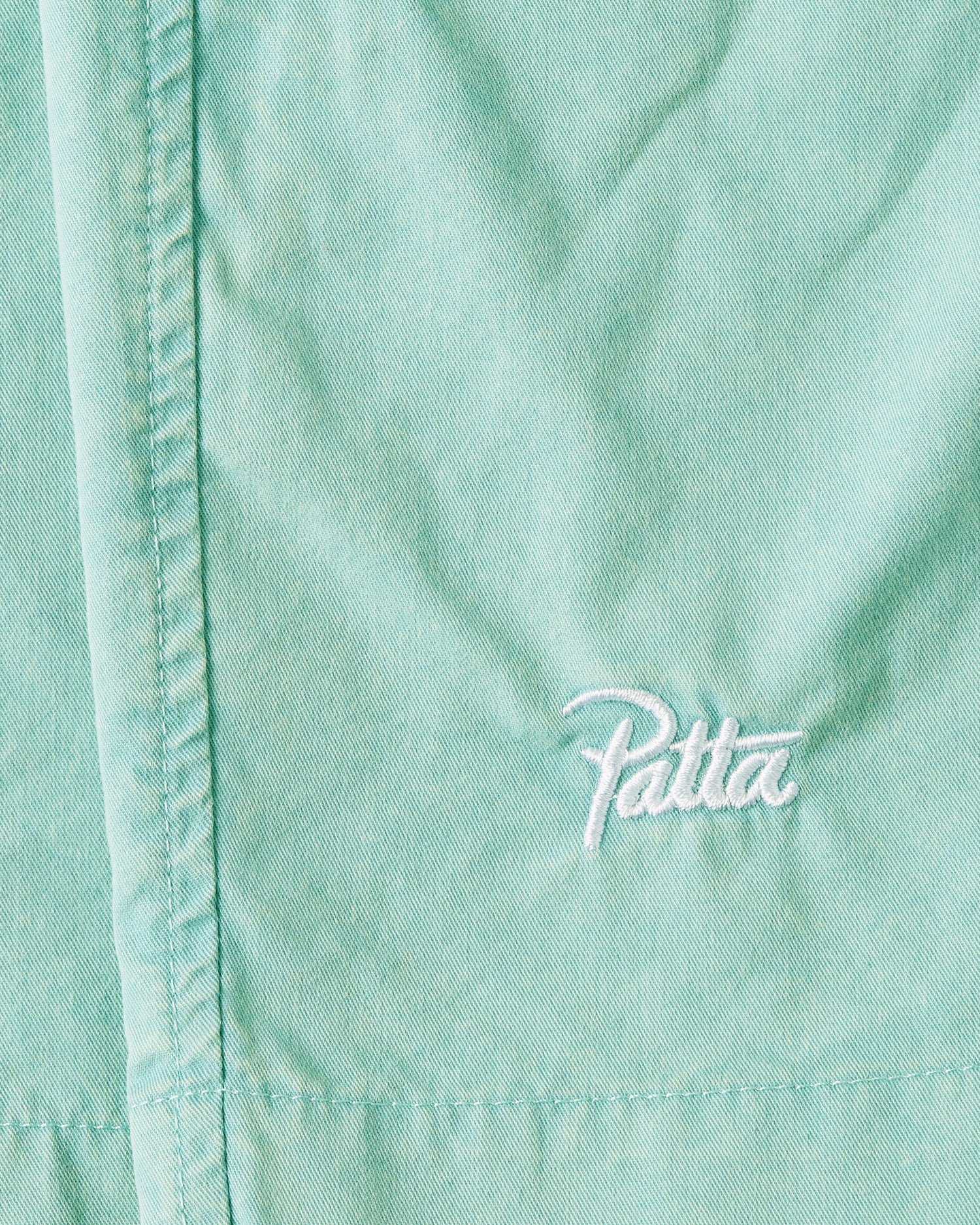 Patta Acid Washed Shorts (Blue Radiance)