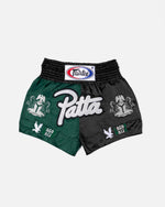 Patta x Fairtex Homecoming 2025 Muay Thai Shorts (Multi/Black/Green)