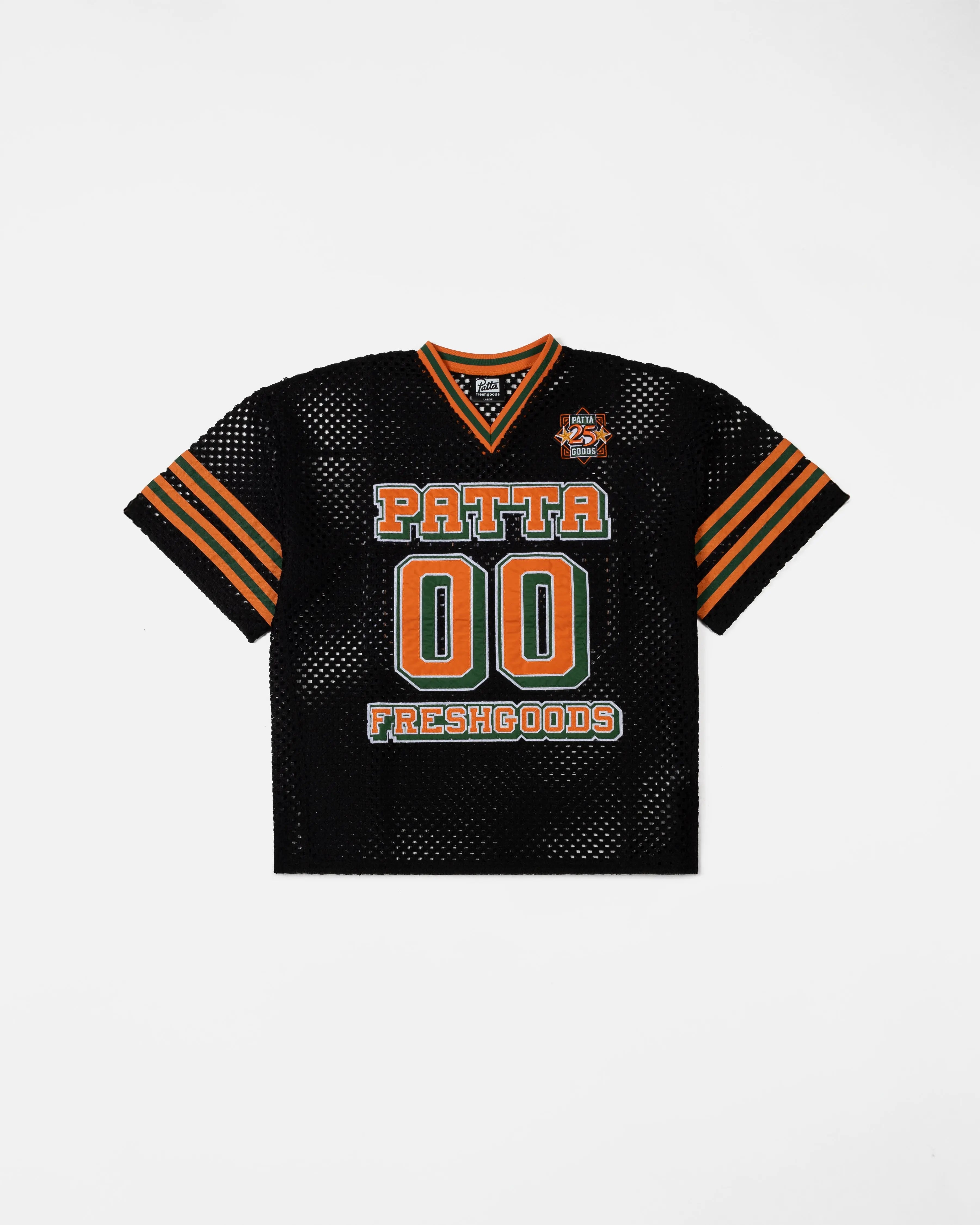 Patta x Joe Freshgoods Football Top (Black) - Patta – Patta UK