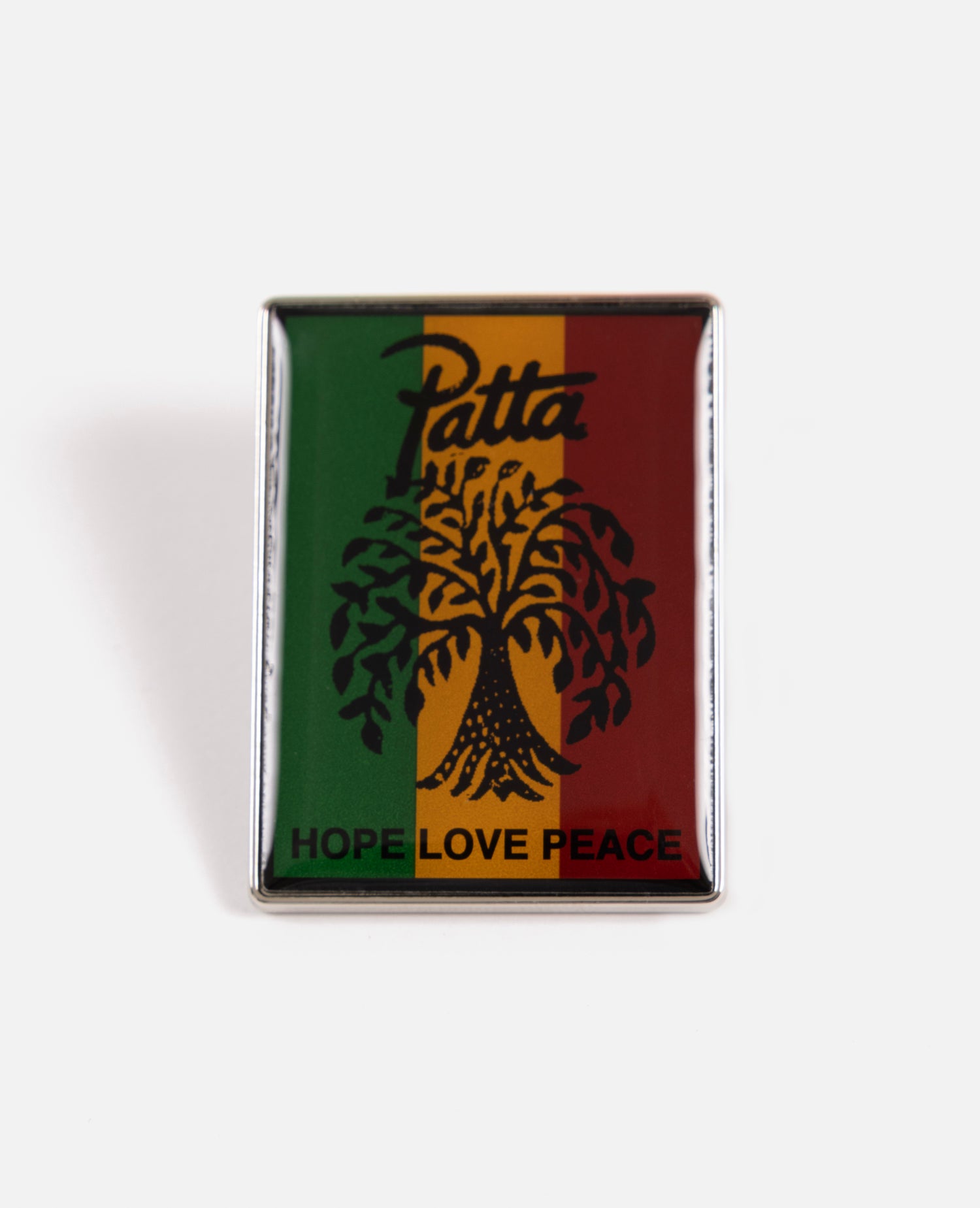 Patta Tree Of Life Pin (Dill/Ocre/Red Pear)