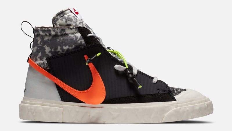 Nike X Readymade Blazer Mid (Black/Total Orange-Vast Grey-Volt)