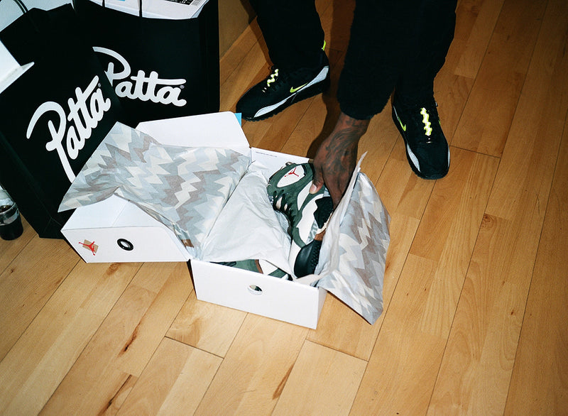 Patta X Air Jordan Vii Icicle Update