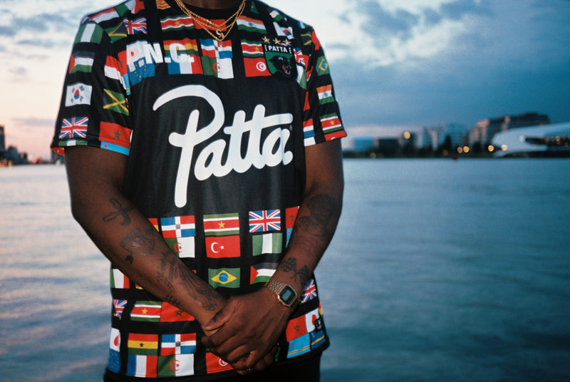 Patta Soundsystem Appelsap Football Jersey