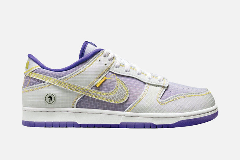 Nike Dunk Low X Union (Court Purple/White-Opti Yellow)