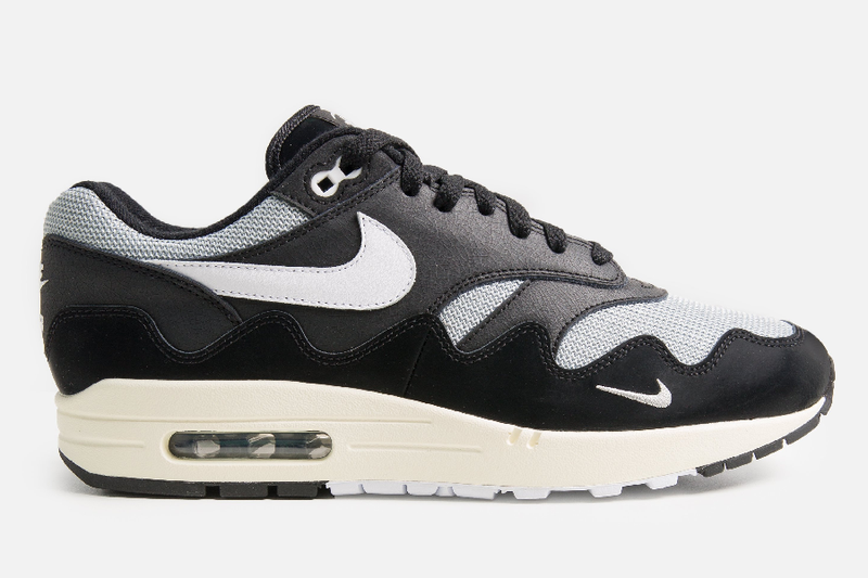 Patta X Nike Air Max 1 (Metallic Silver/White-Black-Coconut Milk)