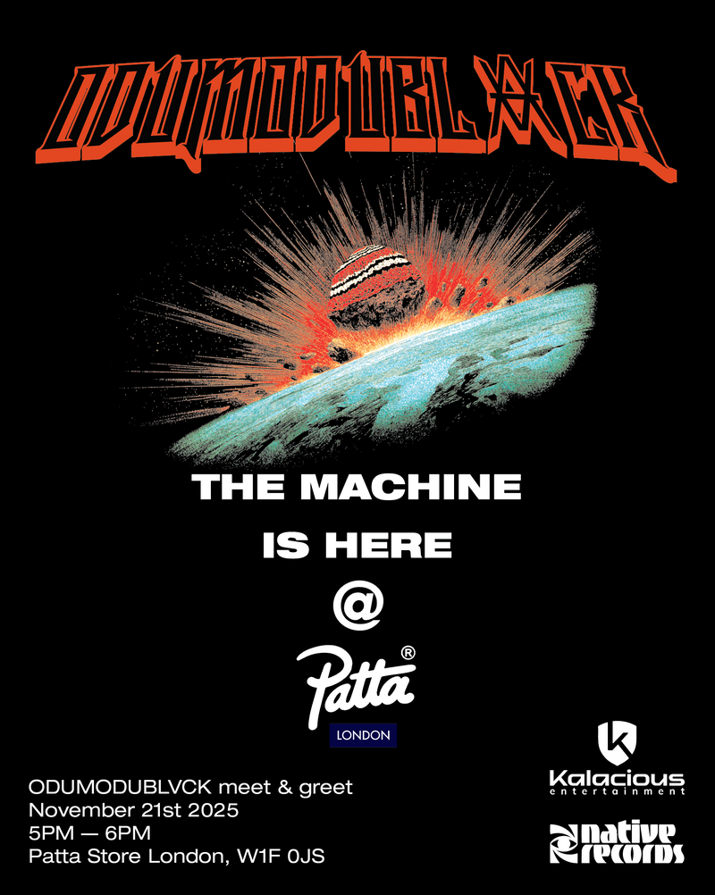 ODUMODUBLVCK at Patta London