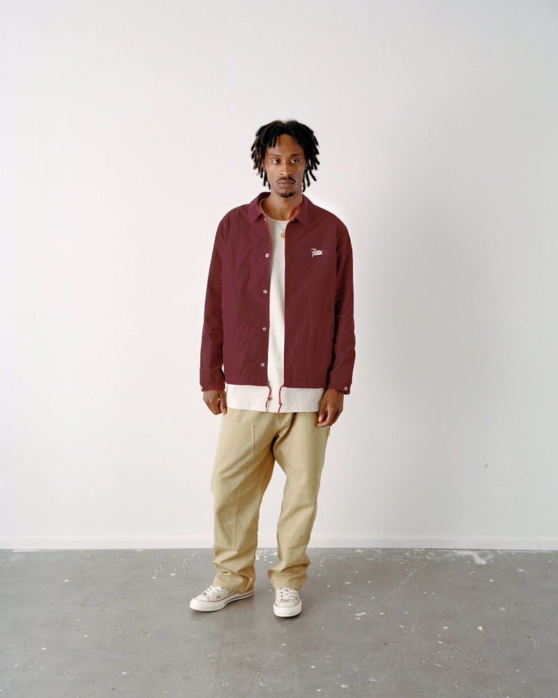 Patta x Converse Coaches Jacket (Garnet)