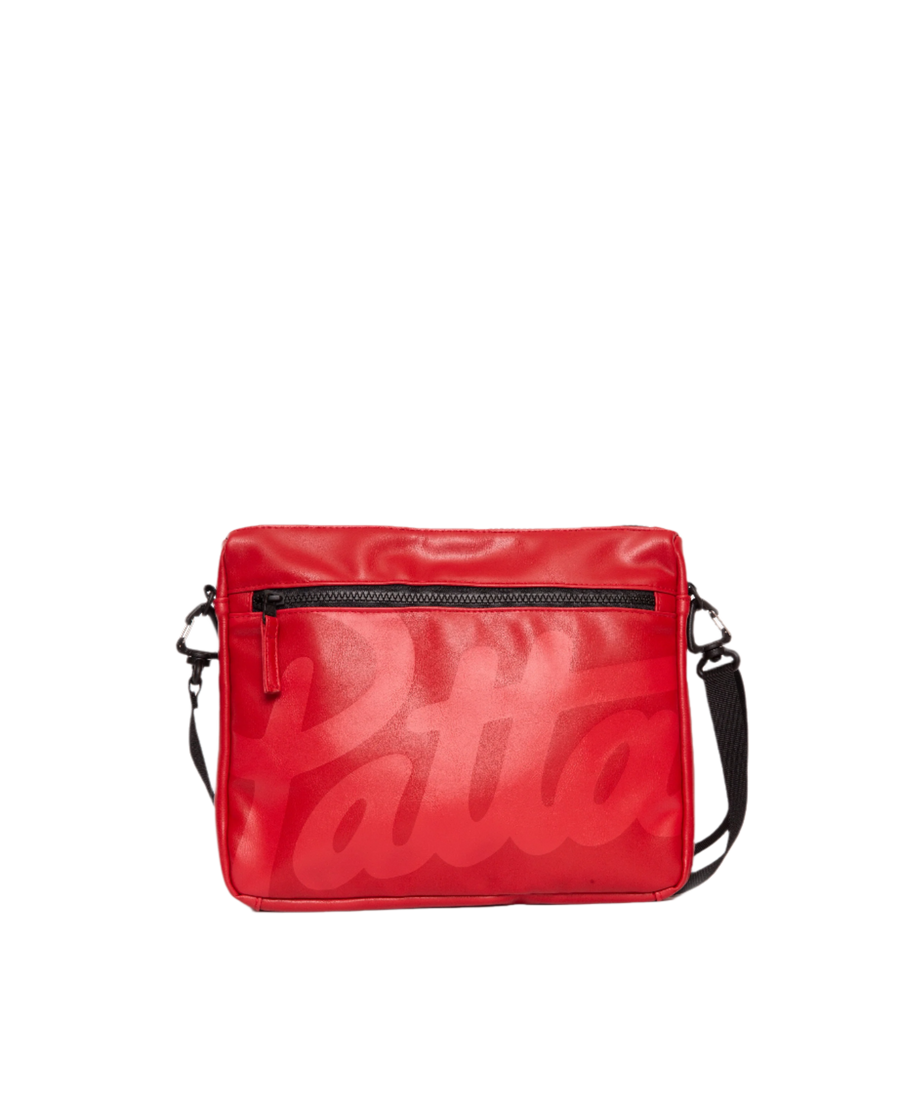 Patta Faux Leather Shoulder Bag