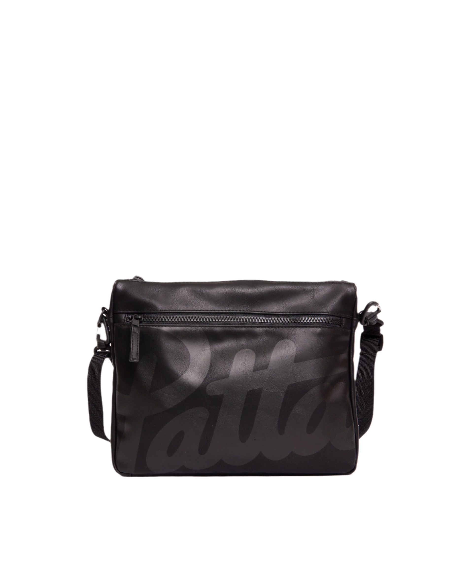 Patta Faux Leather Shoulder Bag