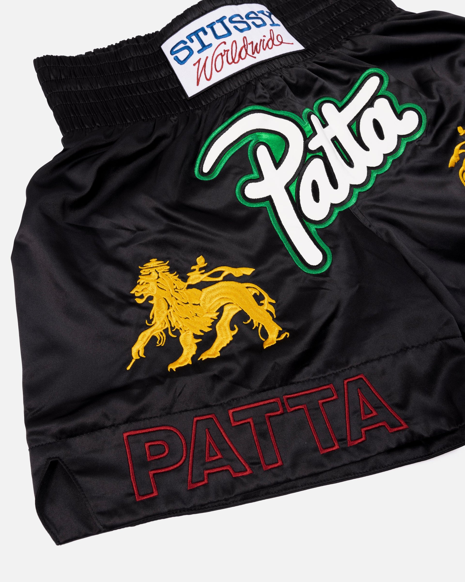 Patta x Stussy Boxing Short (Black)