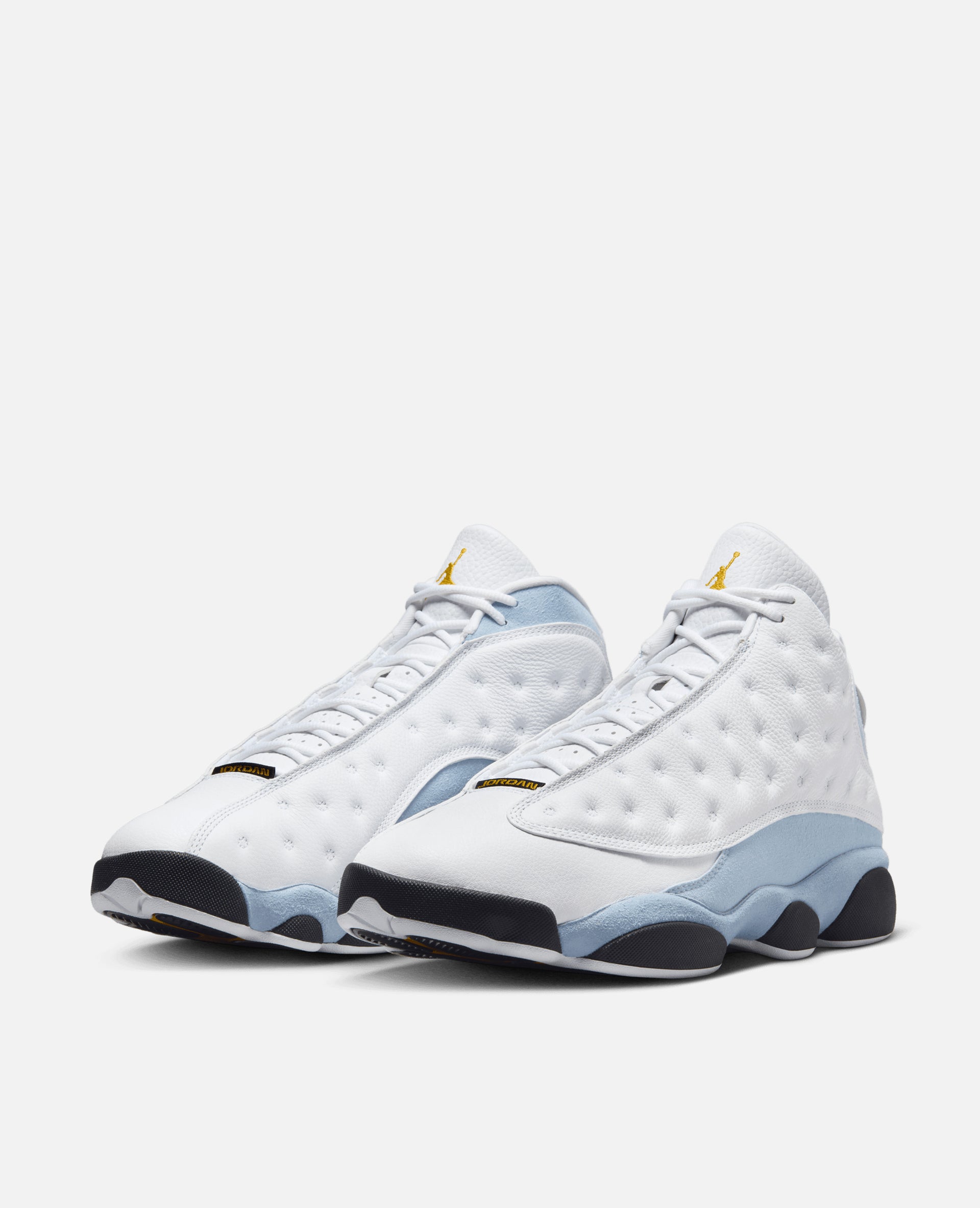 Nike Air Jordan 13 Retro (White/Yellow Ochre-Blue Grey-Black)