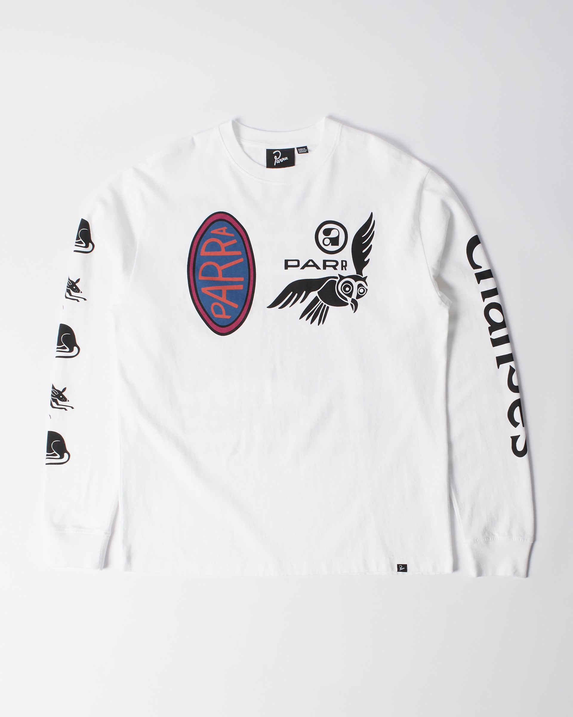 byParra Team Changes Long Sleeve T-Shirt (White)