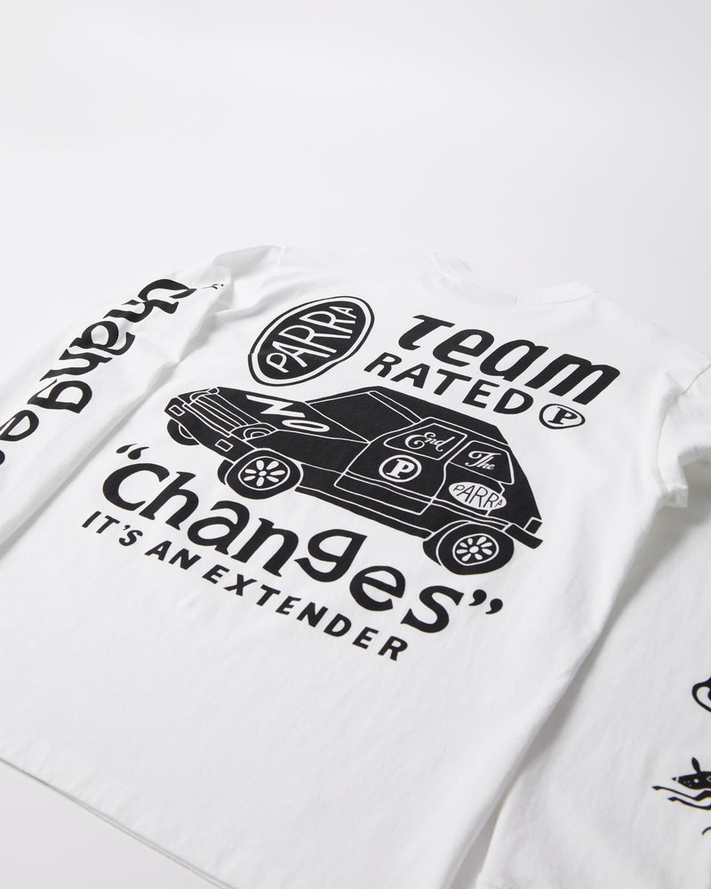 byParra Team Changes Long Sleeve T-Shirt (White)