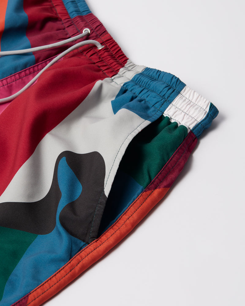 byParra Ball To The Face Swim Shorts (Multi)