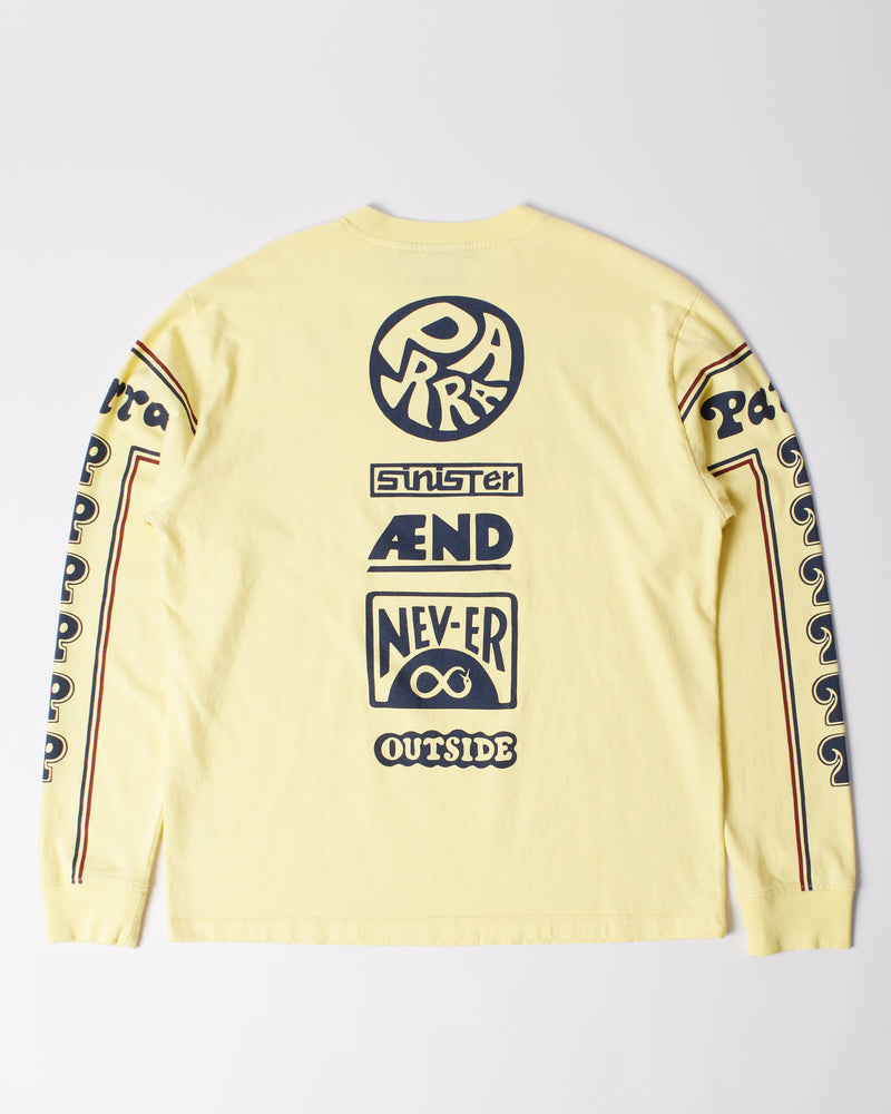byParra Never Sinister Long Sleeve T-Shirt (Yellow)