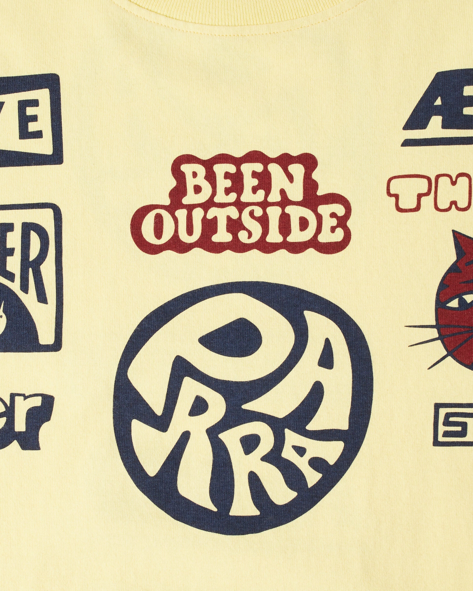 byParra Never Sinister Long Sleeve T-Shirt (Yellow)