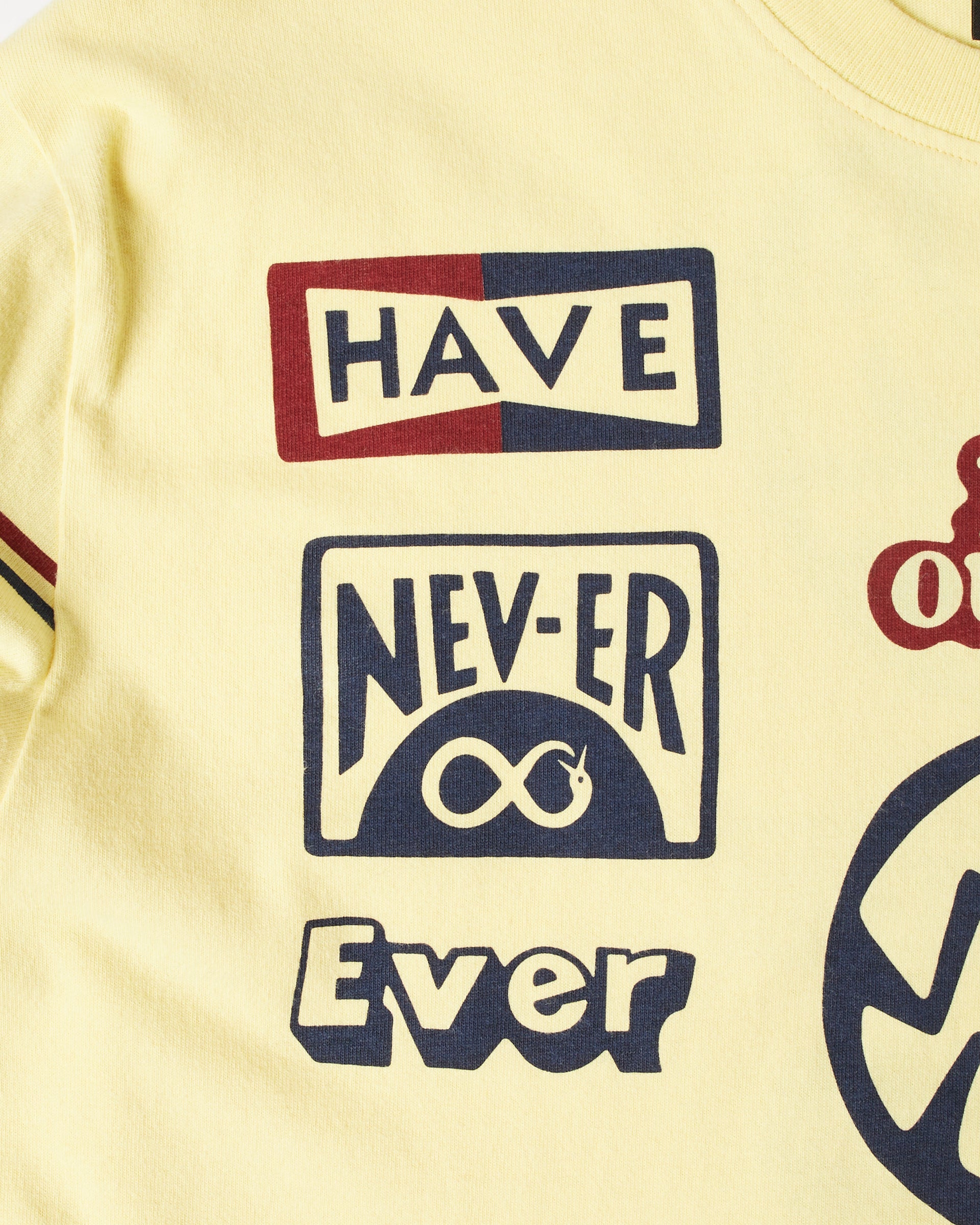 byParra Never Sinister Long Sleeve T-Shirt (Yellow)