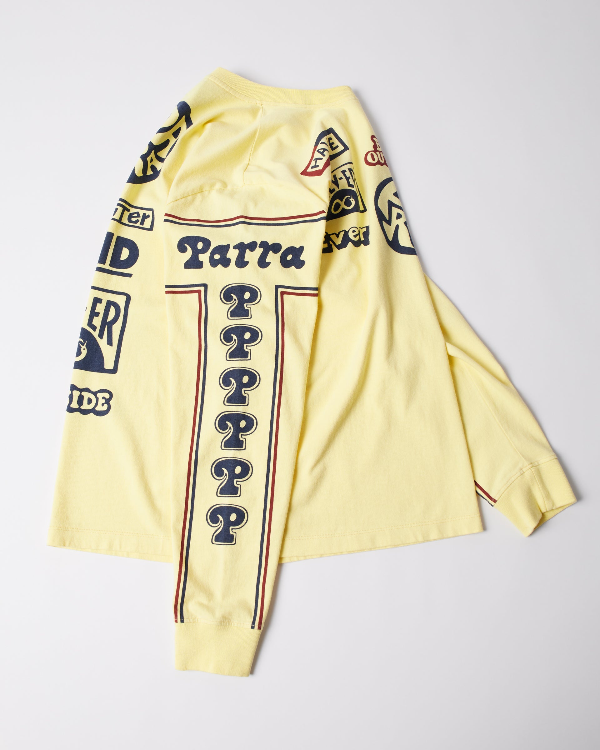 byParra Never Sinister Long Sleeve T-Shirt (Yellow)