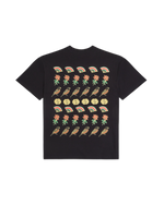 Black Patta Surinemoji T-Shirt with screen printed Surinemoji artwork