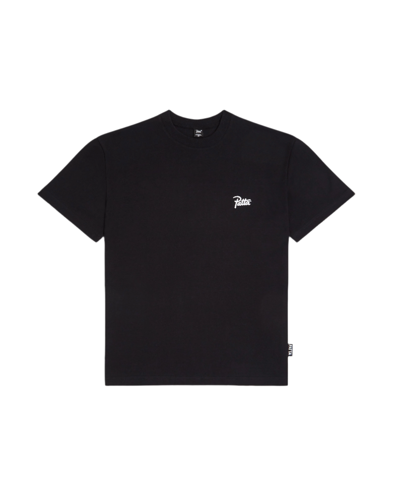 Black Patta Basic Script Logo T-Shirt