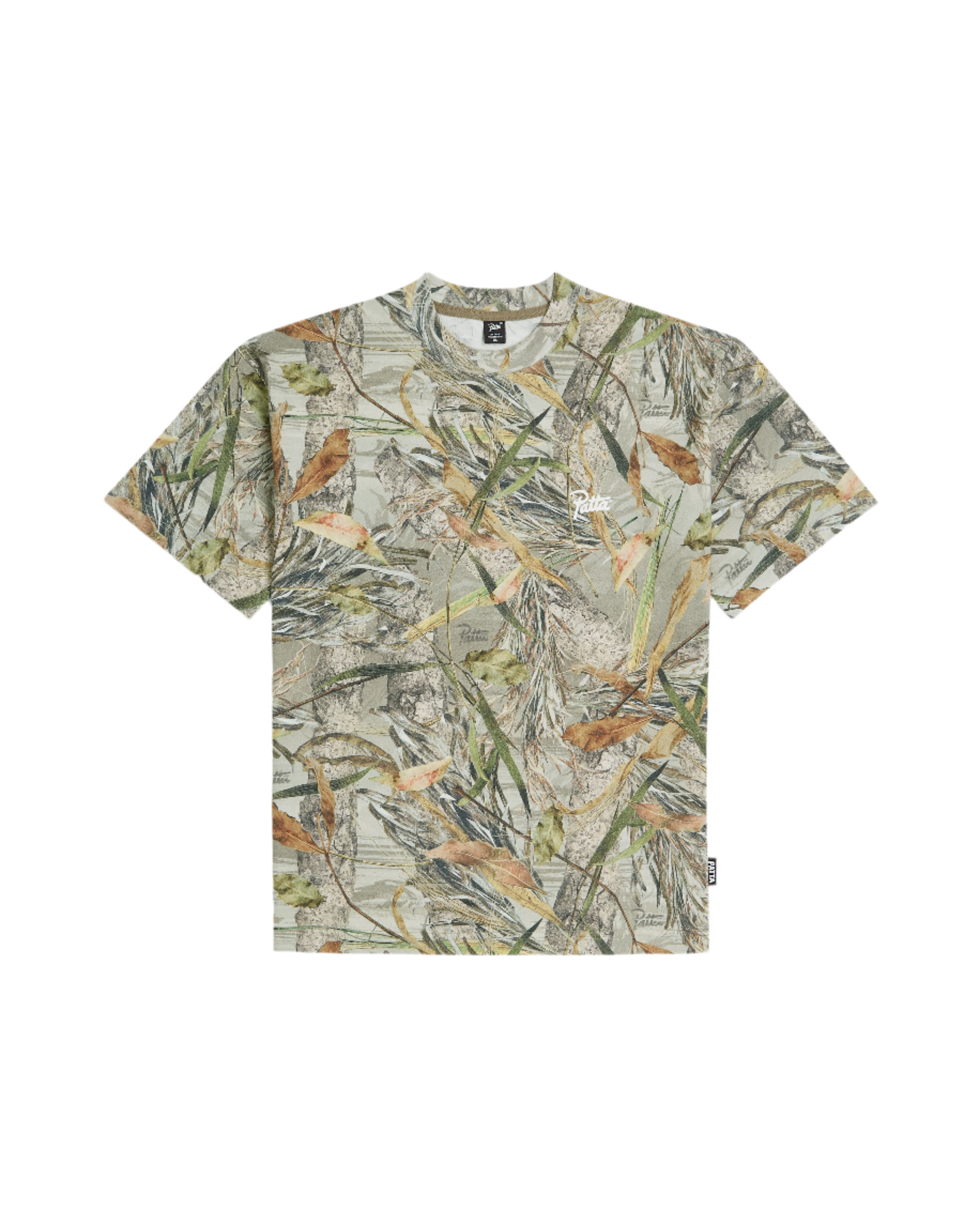 Patta Nature Print Skull T-Shirt