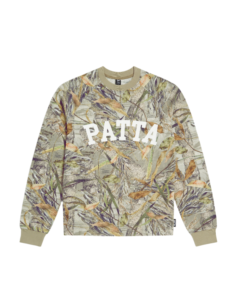 Patta Nature Print Longsleeve Mesh Jersey