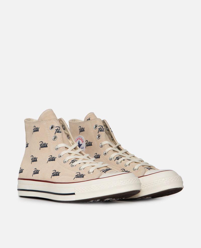 Patta x Converse Chuck 70 Hi (Natural Ivory/Insignia Blue)