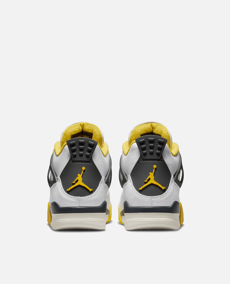 Air Jordan WMNS 4 Retro (White/Coconut/Milk-Vivid Sulfur)