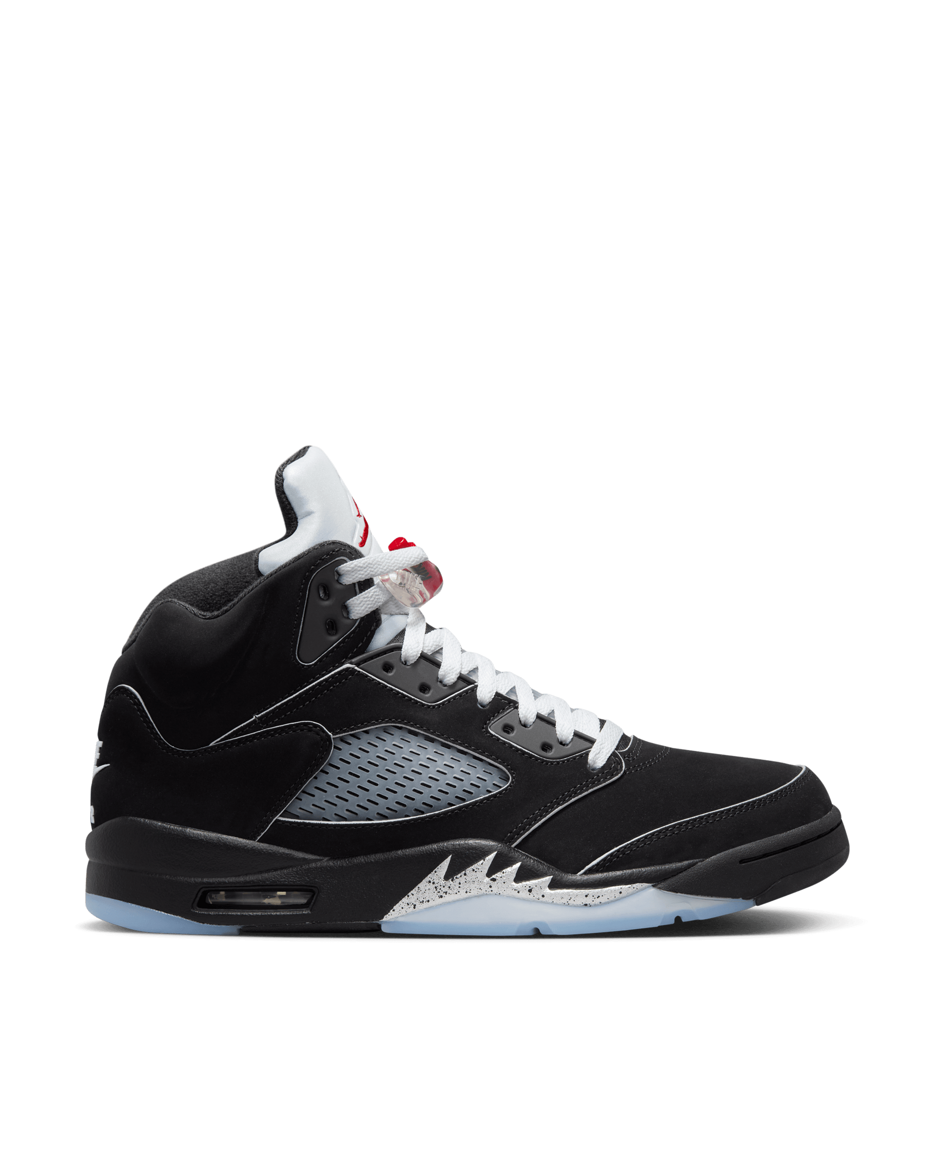 Nike Air Jordan 5 Retro OG (Black/White-Metallic Silver-Fire Red)