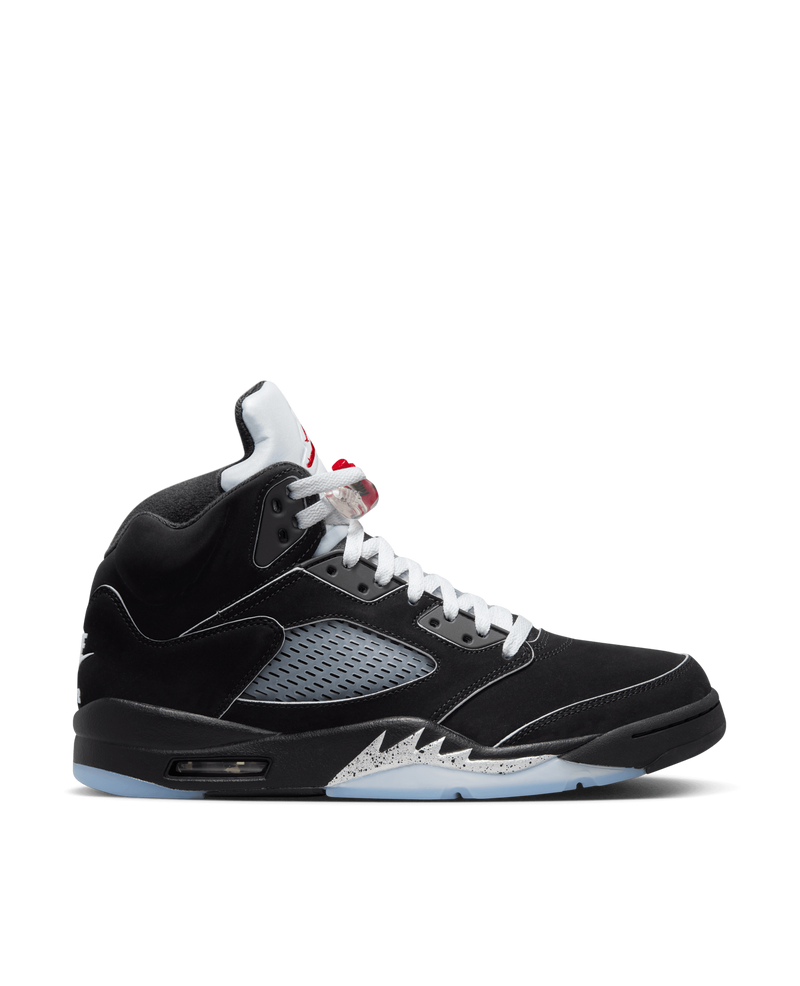 Nike Air Jordan 5 Retro OG (Black/White-Metallic Silver-Fire Red)