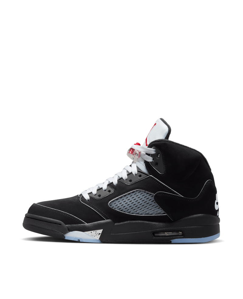 Nike Air Jordan 5 Retro OG (Black/White-Metallic Silver-Fire Red)