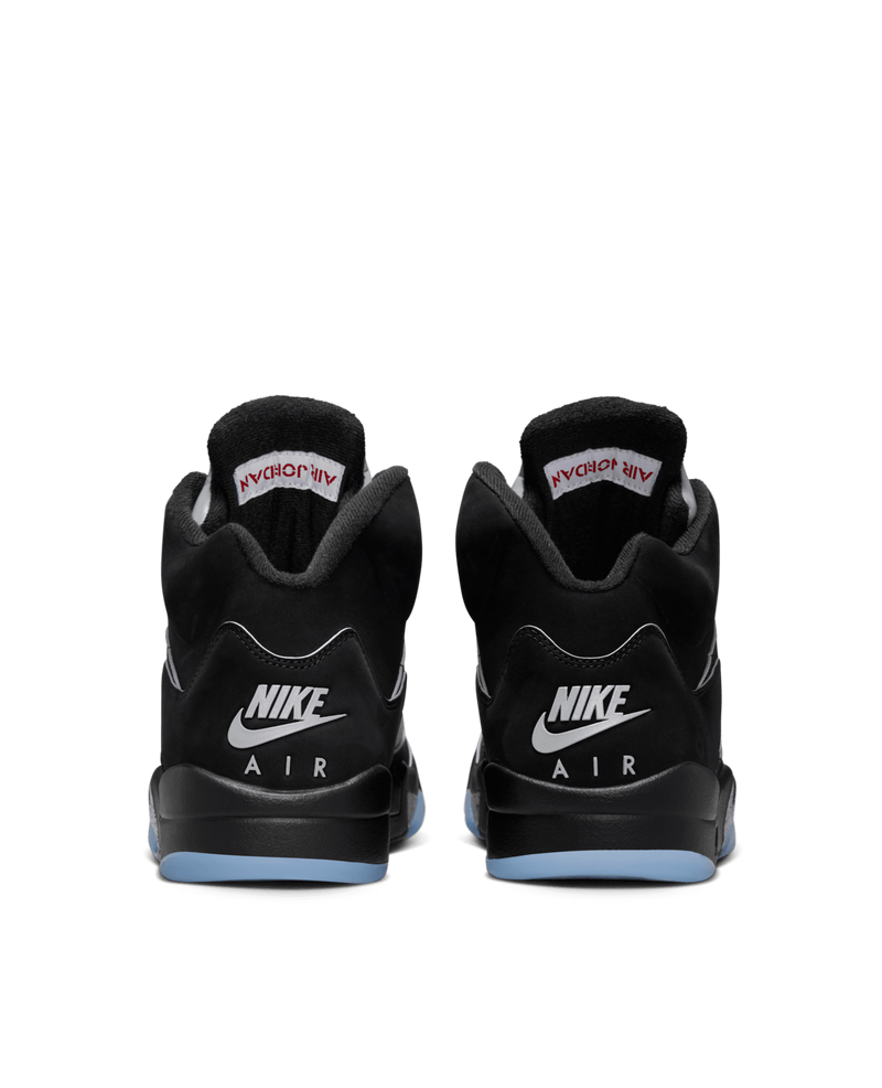 Nike Air Jordan 5 Retro OG (Black/White-Metallic Silver-Fire Red)