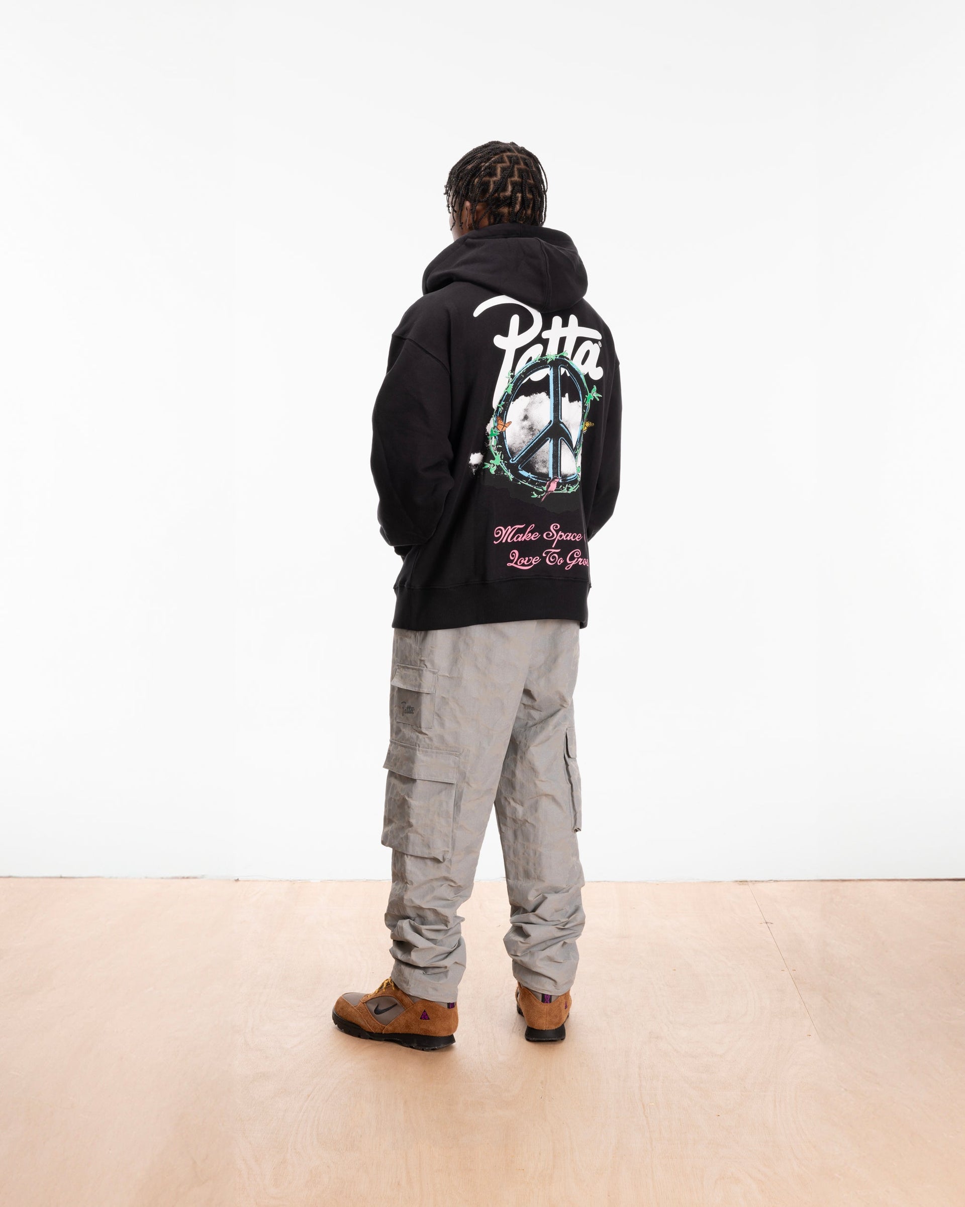 Patta Xerox Peace Boxy Hooded Sweater