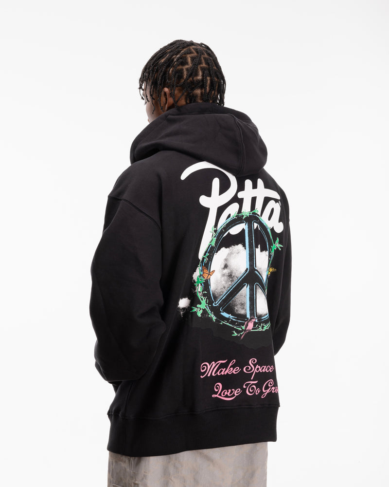 Patta Xerox Peace Boxy Hooded Sweater