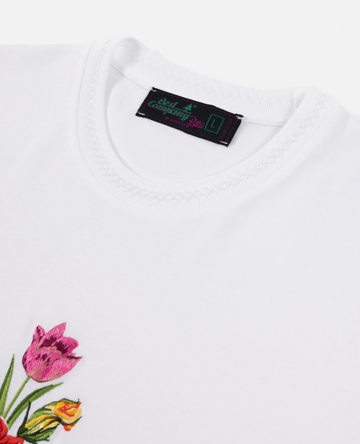 Patta x Best Company Faya Lobi T-Shirt (Optical White)