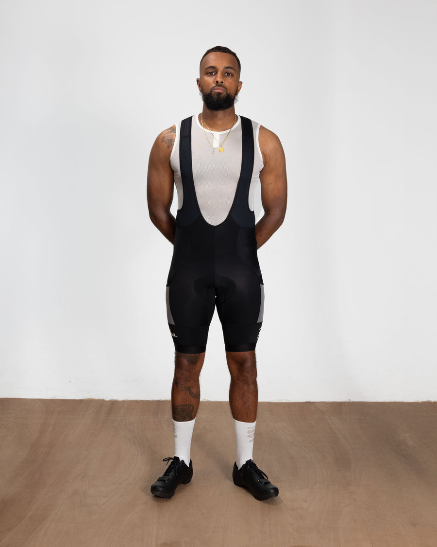 Patta x Rapha Men's Pro Team Cargo Bib Shorts (Black/Stone)