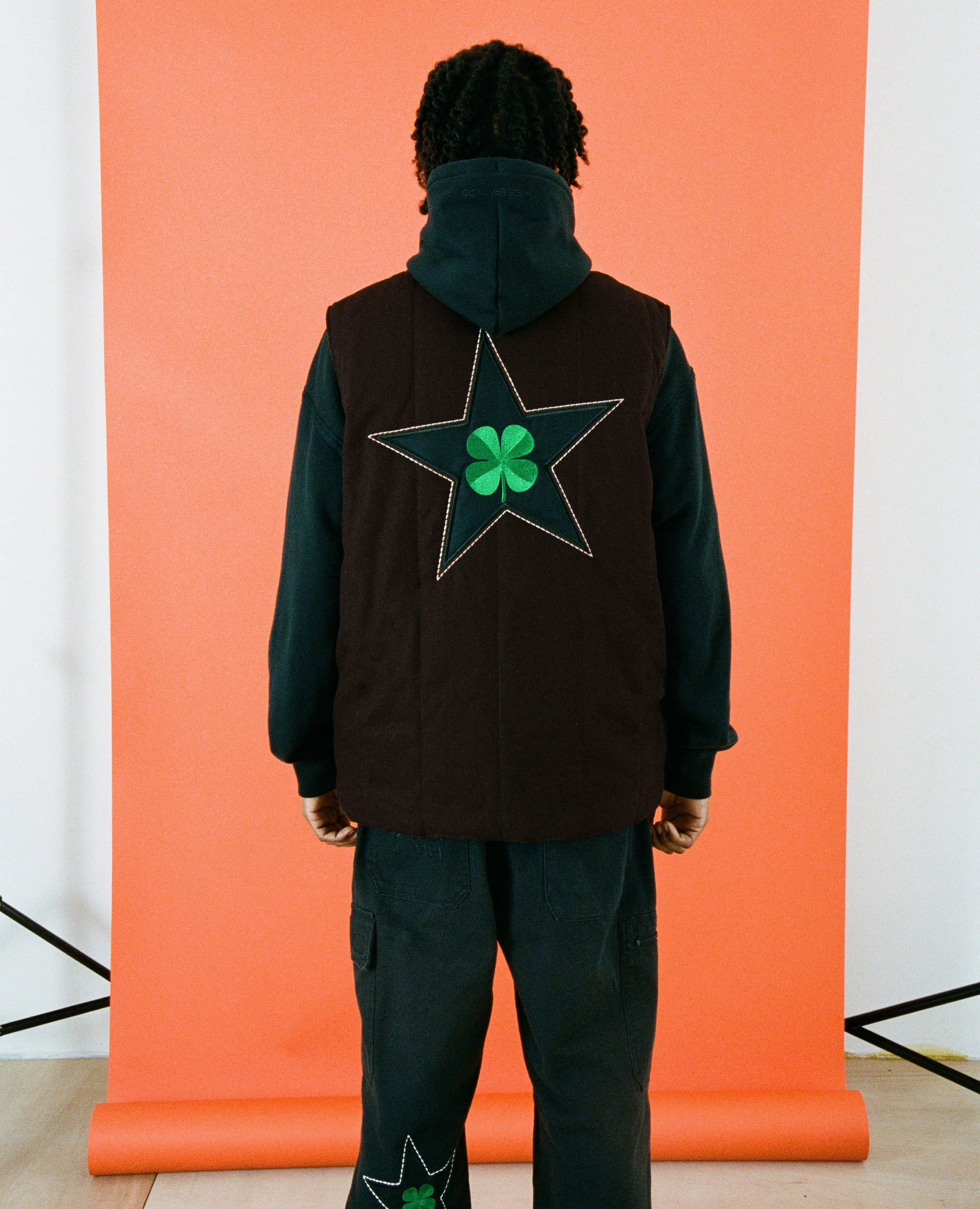 Patta x Converse 4 Leaf Clover Reversible Vest