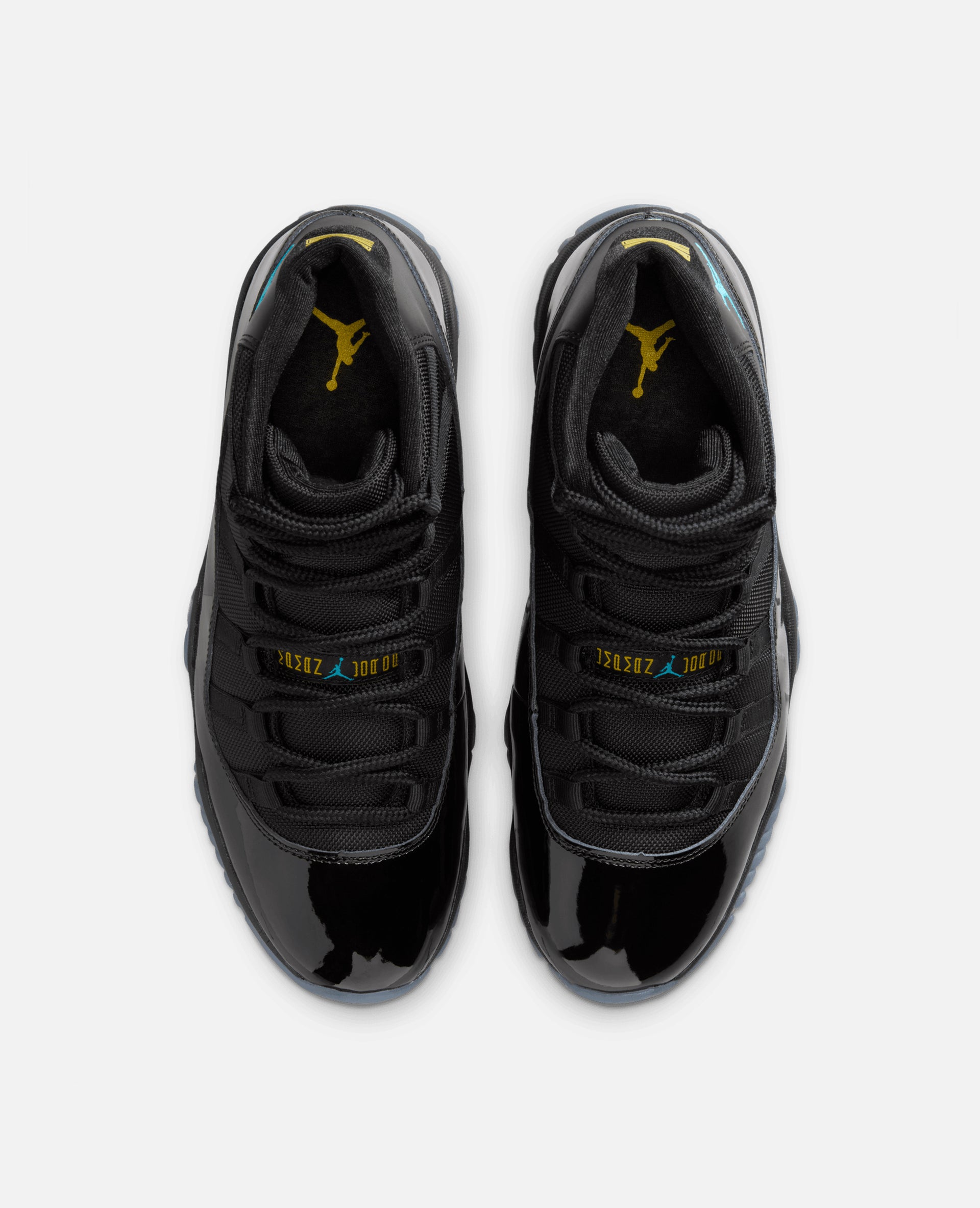 Nike Air Jordan 11 Retro "Gamma" ( Black/Gamma Blue-Black-Varsity Maize)
