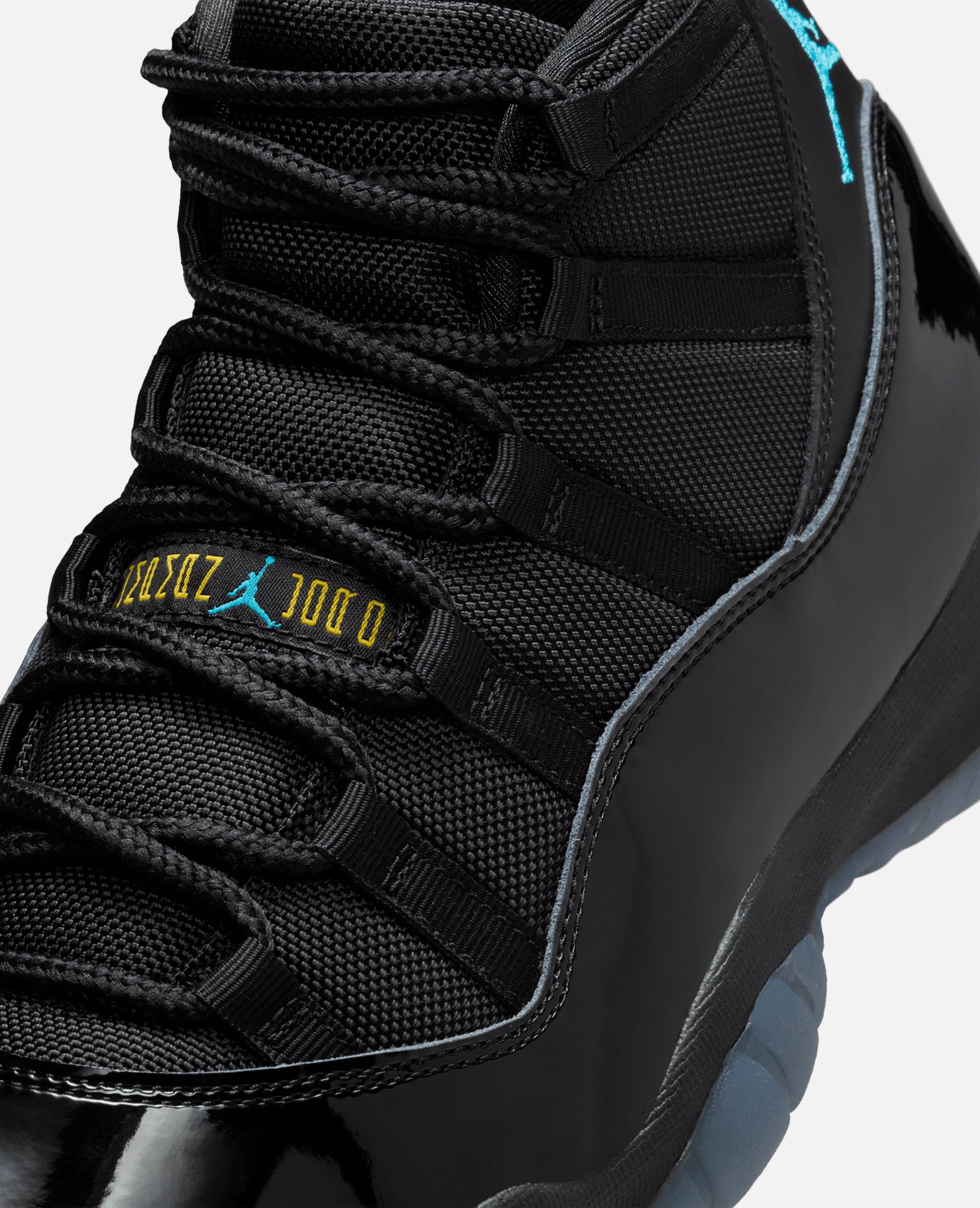 Nike Air Jordan 11 Retro "Gamma" ( Black/Gamma Blue-Black-Varsity Maize)