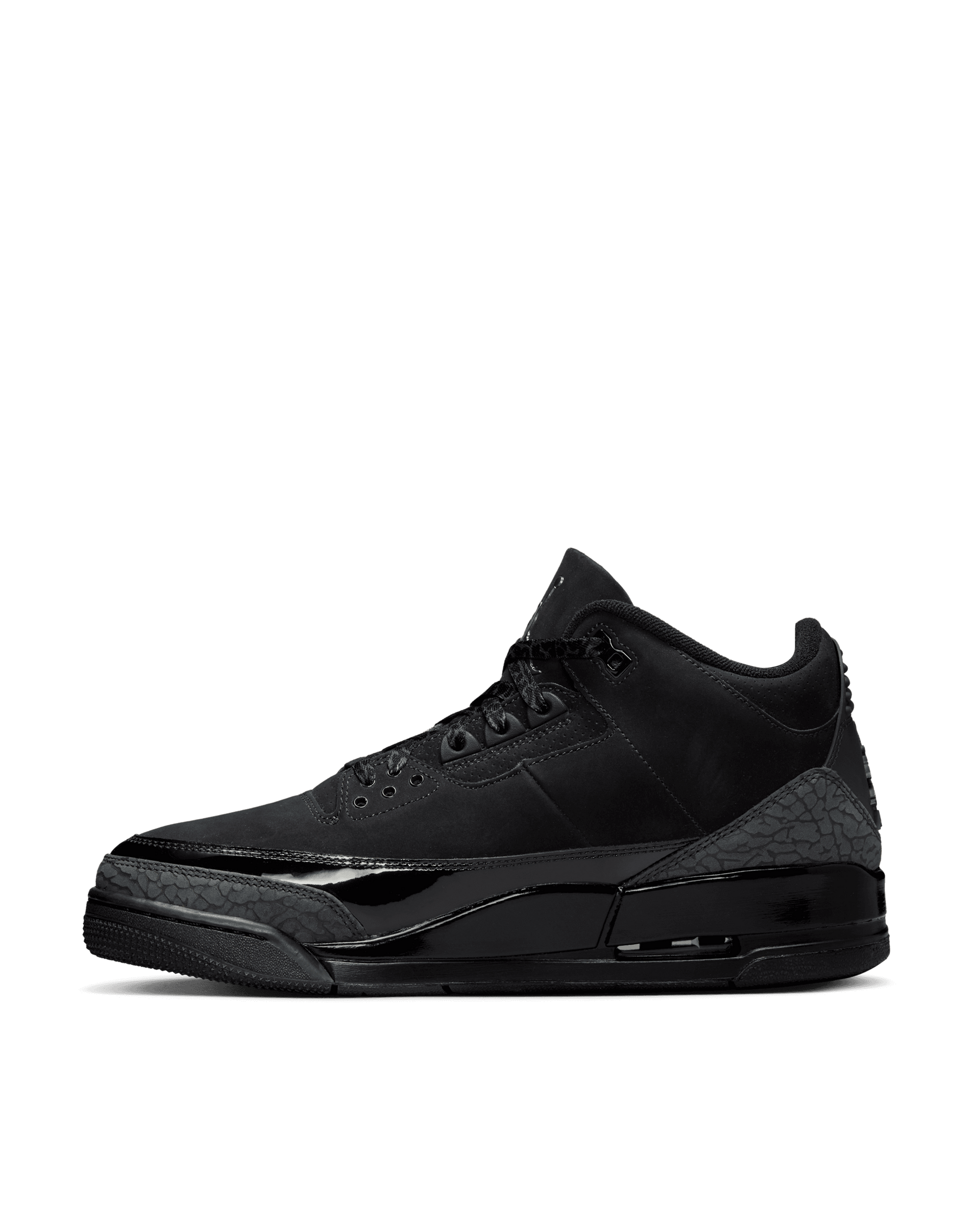 Air Jordan 3 Retro (Black/Dark Charcoal-White)