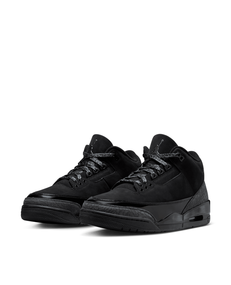 Air Jordan 3 Retro (Black/Dark Charcoal-White)