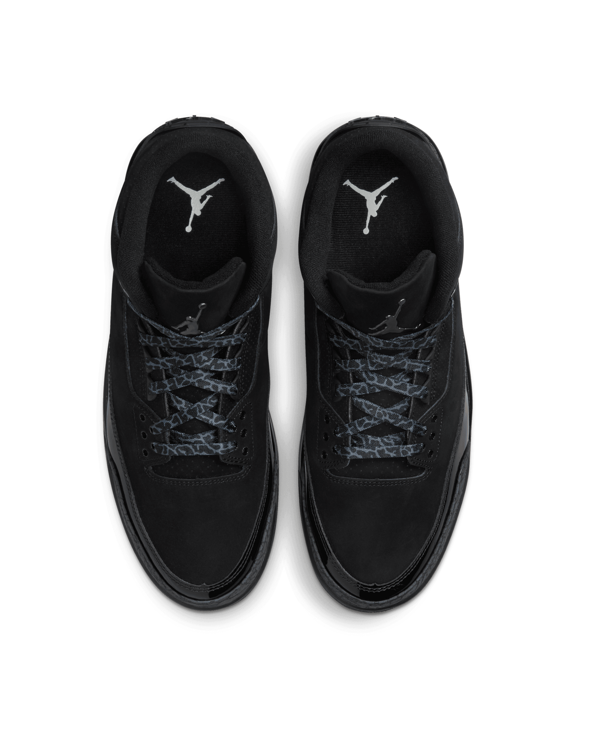 Air Jordan 3 Retro (Black/Dark Charcoal-White)