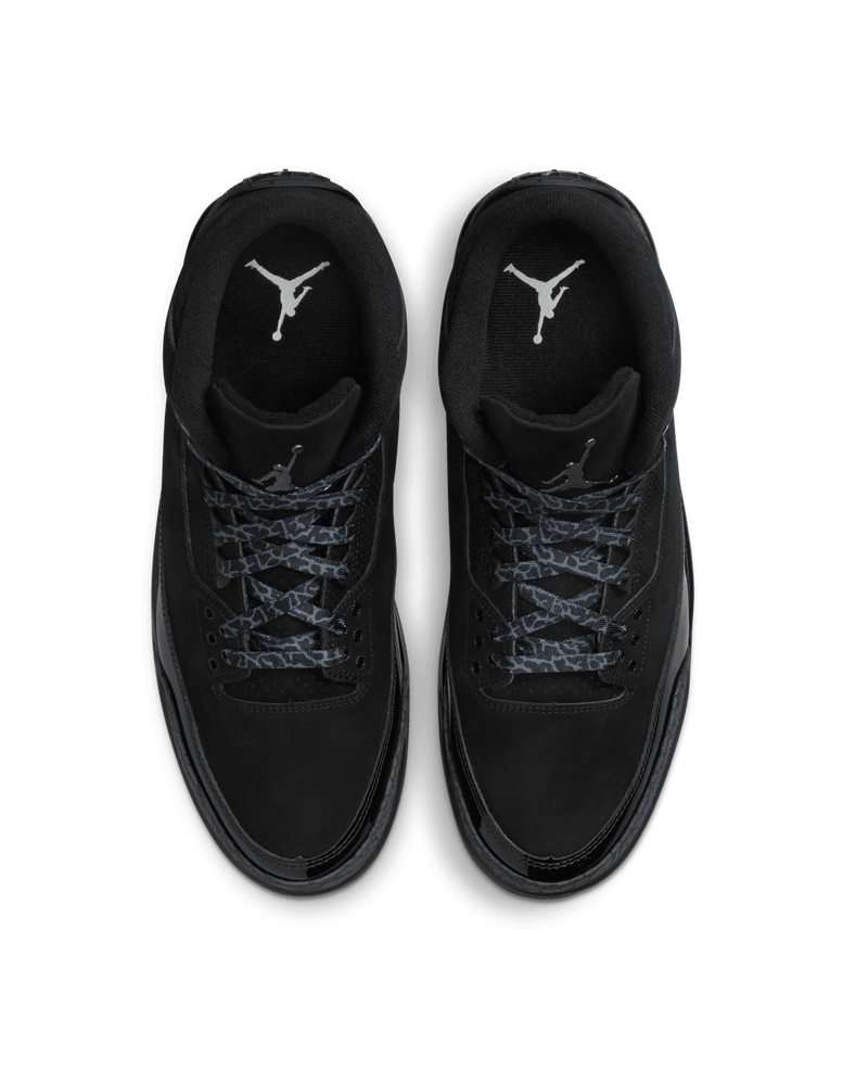 Air Jordan 3 Retro (Black/Dark Charcoal-White)