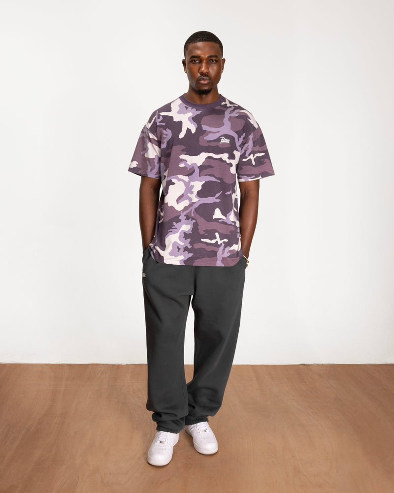 Patta Basic Woodland Camo T-Shirt - Navy Cosmos