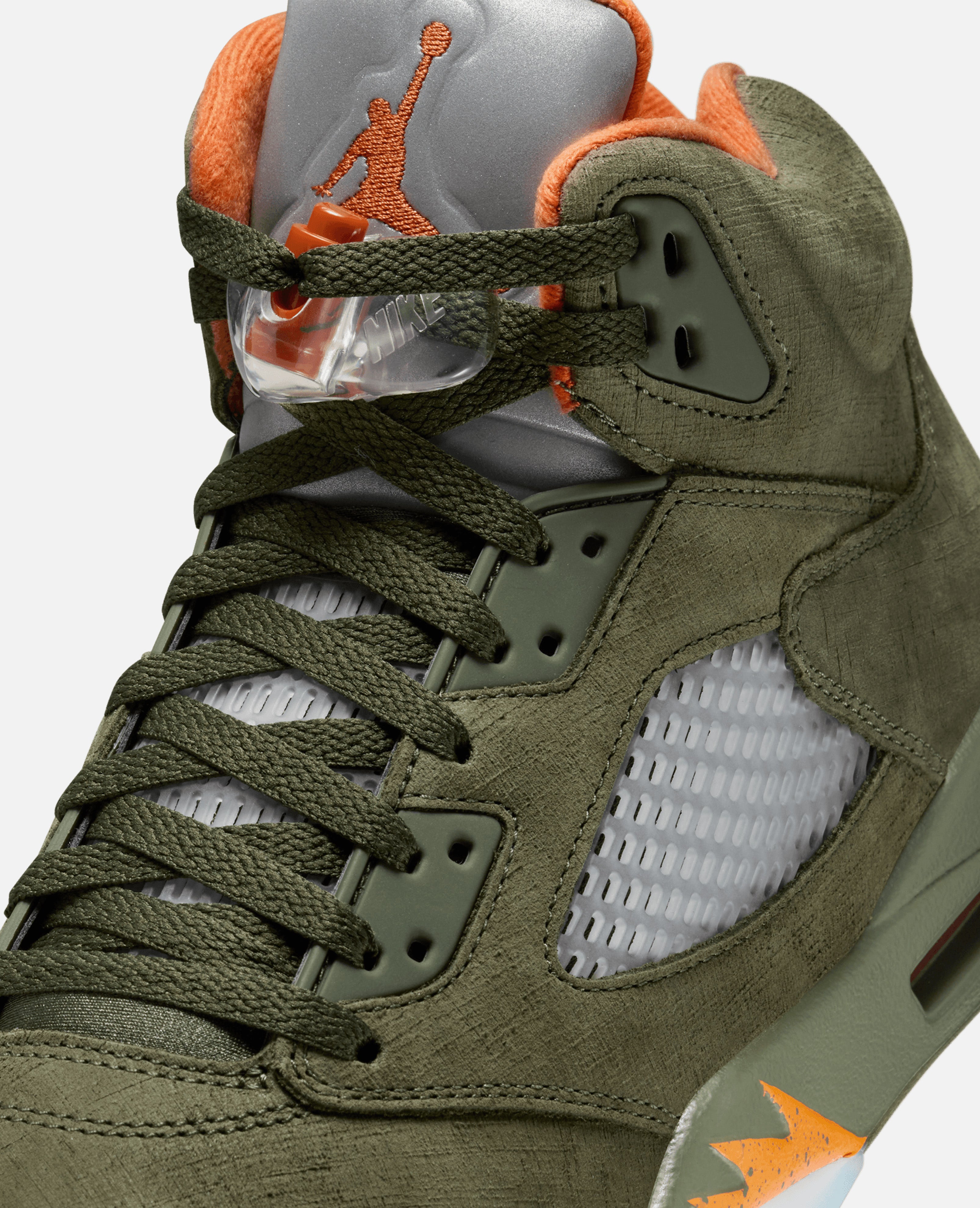 Jordan 5 military store green